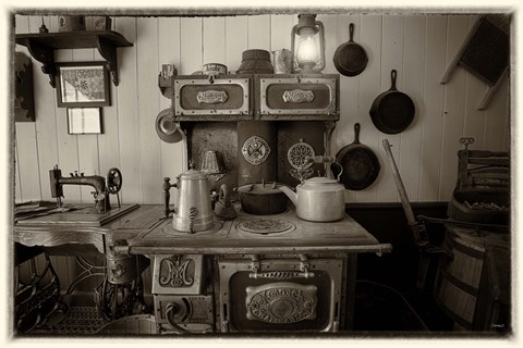 Framed Bonanzaville 24 Print