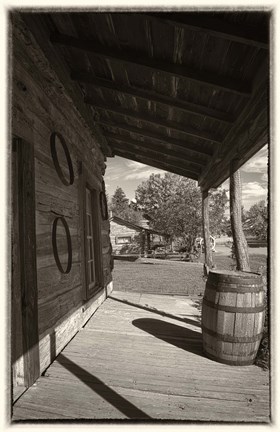 Framed Bonanzaville 25 Print