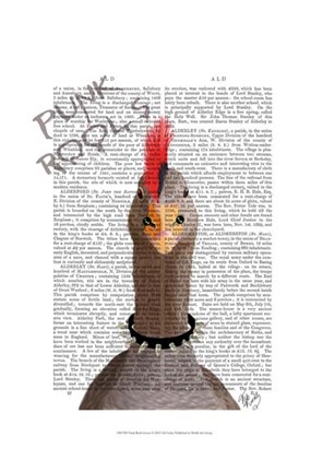 Framed Punk Rock Goose Print