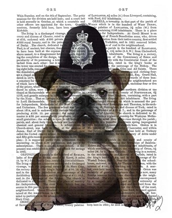 Framed Bulldog Policeman Print