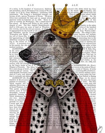 Framed Greyhound Queen Print