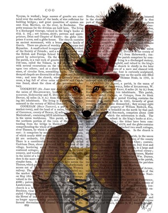 Framed Vivienne Steampunk Fox Print