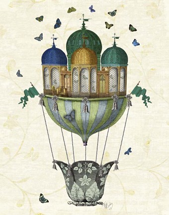 Framed Butterfly House Print