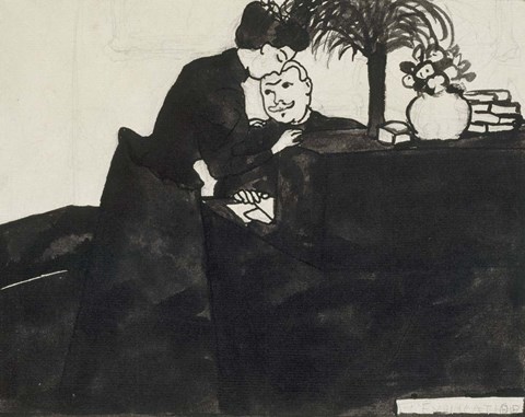 Framed Explanation, c. 1897 Print