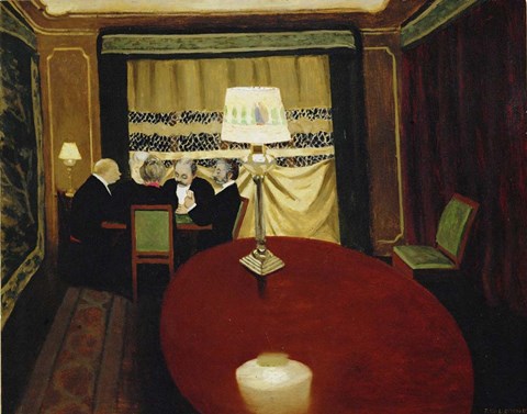 Framed Le Poker Print