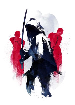 Framed Michonne Print