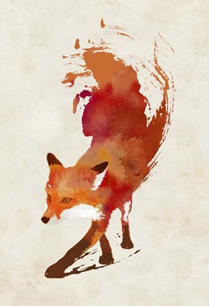 Framed Vulpes Vulpes Print
