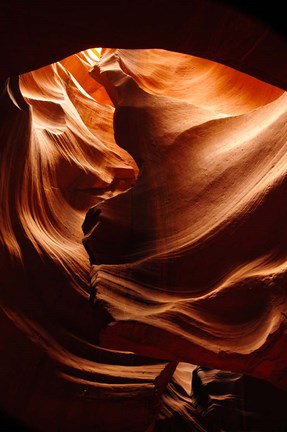 Framed Shaft of Light, Upper Antelope Canyon 3 Print