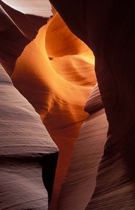 Framed Antelope Canyon Near Page, AZ Print