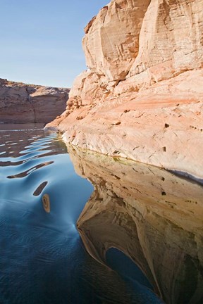 Framed Glen Canyon, Lake Powell, Antelope Canyon Print