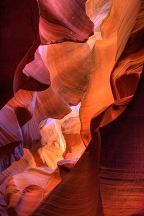 Framed Lower Antelope Canyon 2 Print