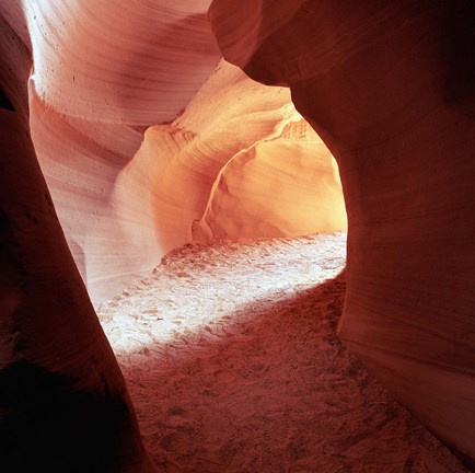 Framed Upper Antelope Canyon, Slot Canyons Print