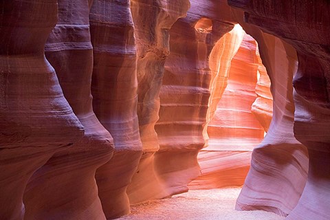 Framed Arizona, Antelope Canyon, Navajo Tribal Park Print