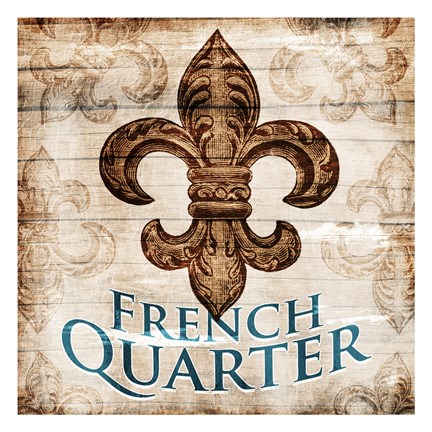 Framed French Quarters Print