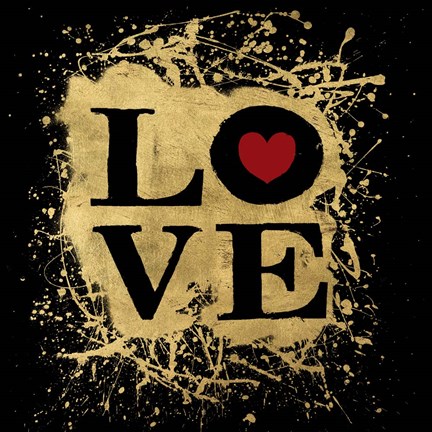 Framed Heart of Gold 1V Print