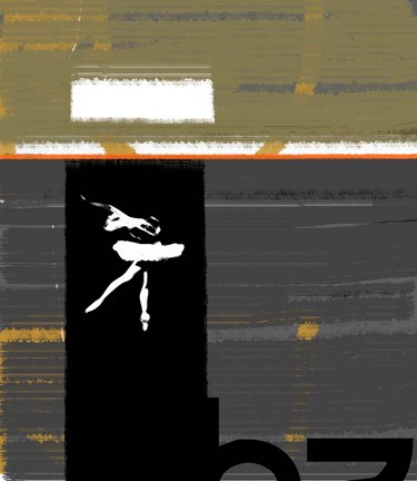 Framed Ballerina Print