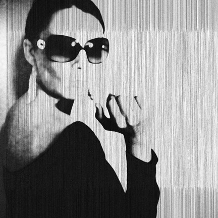 Framed Loren Black Print