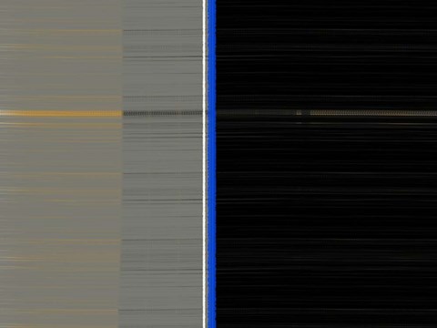 Framed Grey And Black Print