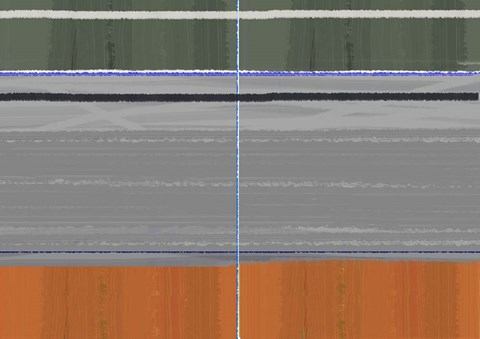 Framed Clear Sky 2 Print