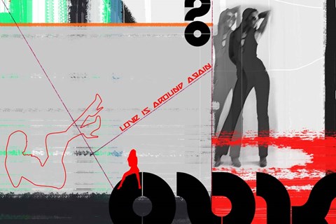 Framed Love Is Around Again Print