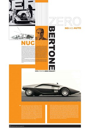 Framed Bertone Print