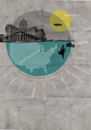 Framed Chicago Print