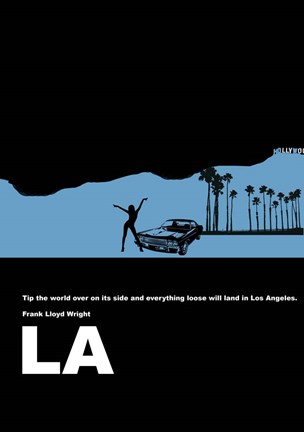 Framed Los Angeles Print