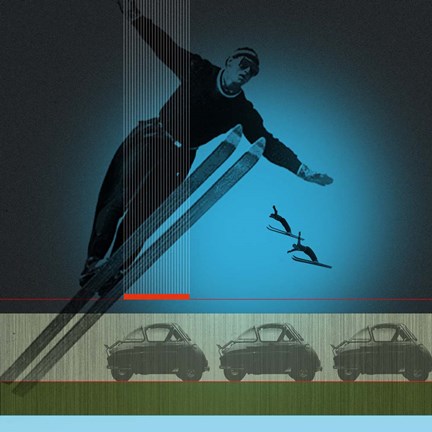 Framed Happy Threesome Print