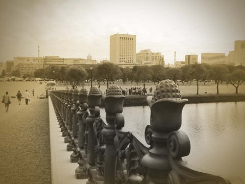 Framed Tokyo Square Print