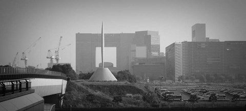 Framed Tokyo New Construction Print