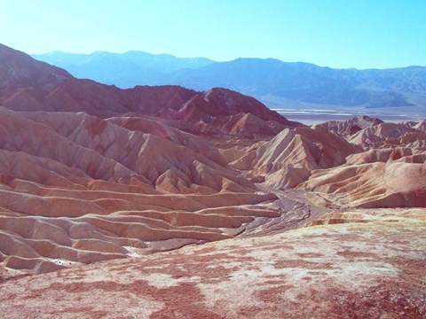 Framed Death Valley Mountains 2 Print