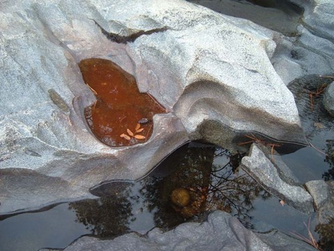 Framed River Stone Print