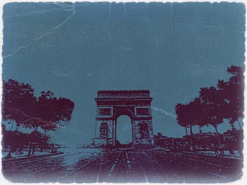 Framed Arc De Triumph Print