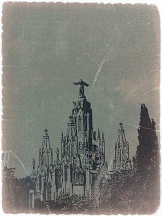 Framed Temple Expiatory Print