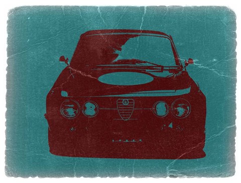 Framed Alfa Romeo 2 Print