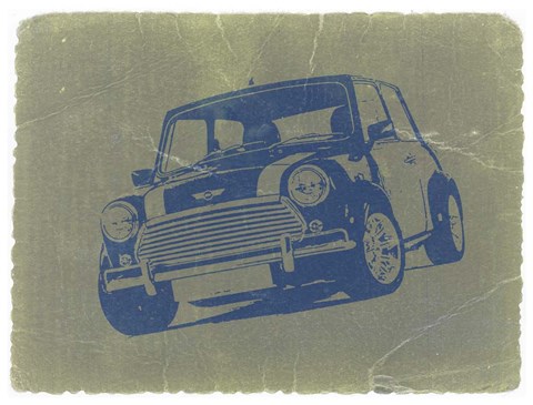 Framed Mini Cooper Print