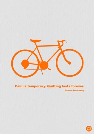 Framed Keep The Wheels Turning 2 Print