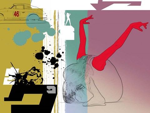 Framed Last Dance 1 Print