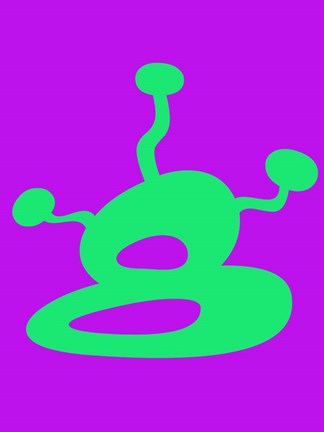 Framed Funny Shape Brin 3 Print