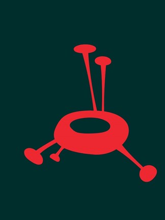 Framed Funny Shape Lume 2 Print