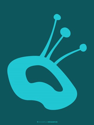 Framed Funny Shape Zon 1 Print