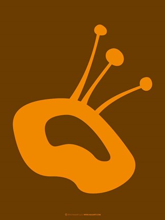 Framed Funny Shape Zon 2 Print