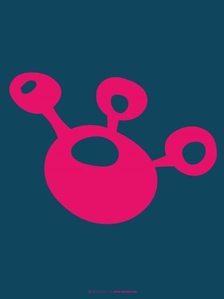 Framed Funny Shape Oppa 1 Print