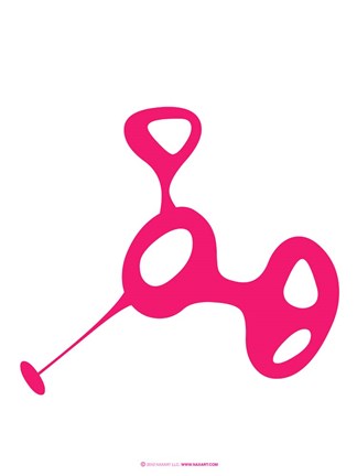 Framed Funny Shape Zula 1 Print