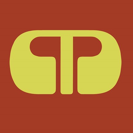 Framed Letter M Yellow Print