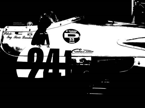 Framed Laguna Seca Racing Cars 2 Print