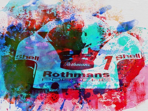 Framed Porsche 917 Rothmans 2 Print