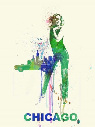 Framed Chicago Romance Print