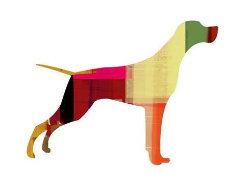 Framed Setter Pointer 1 Print