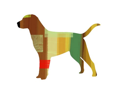 Framed Labrador Retriever Print